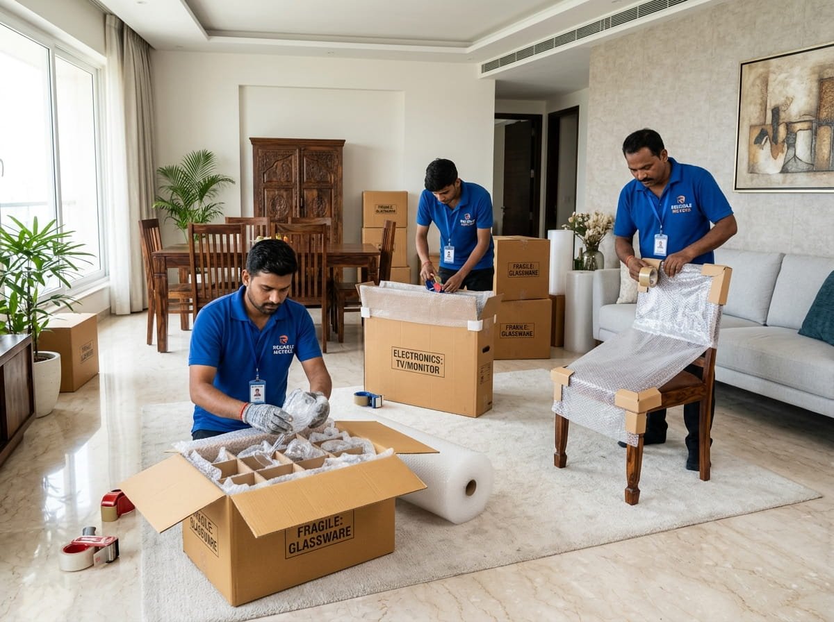Partik Movers India 5-Layer Military Grade Packaging Gurgaon